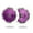 White/Purple, variant on Root Industries HoneyCore Wheels - 110mm Black and Chrome