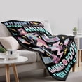 thumbnail image 3 of Anime Throw Blanket Gifts for Kids Anime Video Game Food Lover,Soft Lghtweight Plush Quilt for Bed Sofa Couch Bedroom 50 in x 40 in Small for Kids, 3 of 6