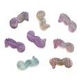 thumbnail image 1 of 1PC Natural Quartz Crystal Fluorite Skull Carved Seahorse Healing K6W2, 1 of 9