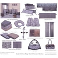 thumbnail image 5 of Bacati - Owls Grey/Beige Neutral Cotton Hamper, 5 of 7