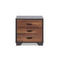 thumbnail image 1 of ACME Eloy Nightstand in Walnut & Espresso, 1 of 2