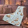 thumbnail image 6 of Whimsical Otter Illustration, Cozy Friendship Quote Scene, Warm Flannel Blanket for Living Room and Reading Nook, Art Lovers Friendship Gift, Artistic Home Decor, 6 of 9