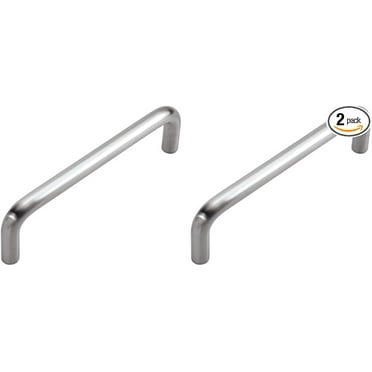 Hickory Hardware PW555-PB 4-Inch Cabinet Wire Pull, 4-Inch, Polished Brass