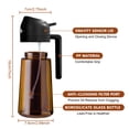 thumbnail image 4 of YARRAMATE 16oz/470ml Oil Sprayer for Cooking w/ Stickers, 2 in 1 Light Blocking Dark Amber Glass Olive Oil Dispenser Bottle for Air Fryer, BBQ (Black), 4 of 8