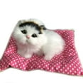 thumbnail image 1 of 1Pcs Realistic Kitten Cat Simulation Stuffed Living Animal Plush Toy for Kids, 1 of 2