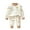 Beige, variant on Utoimkio Toddler Baby Boy Girl Fall Outfits Long Sleeve Sweatshirt & Lounge Pants Set 2Pcs Fall Winter Clothes