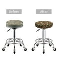 thumbnail image 3 of Uemuo Mushrooms and Autumn Pattern Round Bar Stool Seat Covers Washable Stool Cushion Slipcover Elastic Bar Chair Covers-, 3 of 7