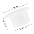 thumbnail image 2 of YSNOOWE 100Ud Tapones De Plástico Para Agujeros En Muebles Uso Y Protección, 2 of 8