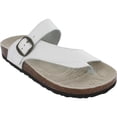 thumbnail image 1 of Chaussures en Cuir Blanc Carly White Mountain pour Femmes 8 m, 1 of 8