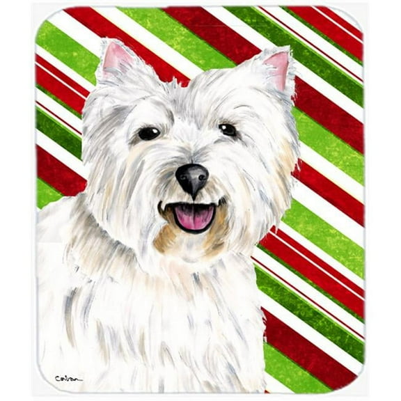 Carolines Treasures Westie Candy Cane Holiday Christmas Mouse Pad