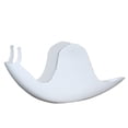 thumbnail image 1 of Soporte para cenizas con quemador en espiral para jardín doméstico, color blanco, 1 of 9