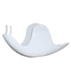 thumbnail image 1 of Soporte para quemador de bobina con cenicero Soporte para quemador de hierro para jardín Blanco, 1 of 9