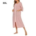 thumbnail image 2 of Cárdigan Transpirable Jumpingount Con Cremallera De Cuello Redondo Para Mujer Rojo XXL, 2 of 6