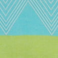 thumbnail image 6 of Peach & Oak Single Kitchen Towel, Aqua Chevron Pattern, 6 of 6