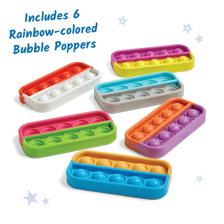 Fidget Toys Popper Sensory Popet Silicone Push Bubble Papeterie