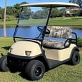 thumbnail image 2 of Binienty Deer Golf Car Seat Towel Blanket Stretchy Comfortable Grey Camo Hunting Golf Cart Seat Covers Front UV Protection Golf Cartseat Covers Kit Suits EZGO Club 2-Seat Golf Carts, 2 of 8
