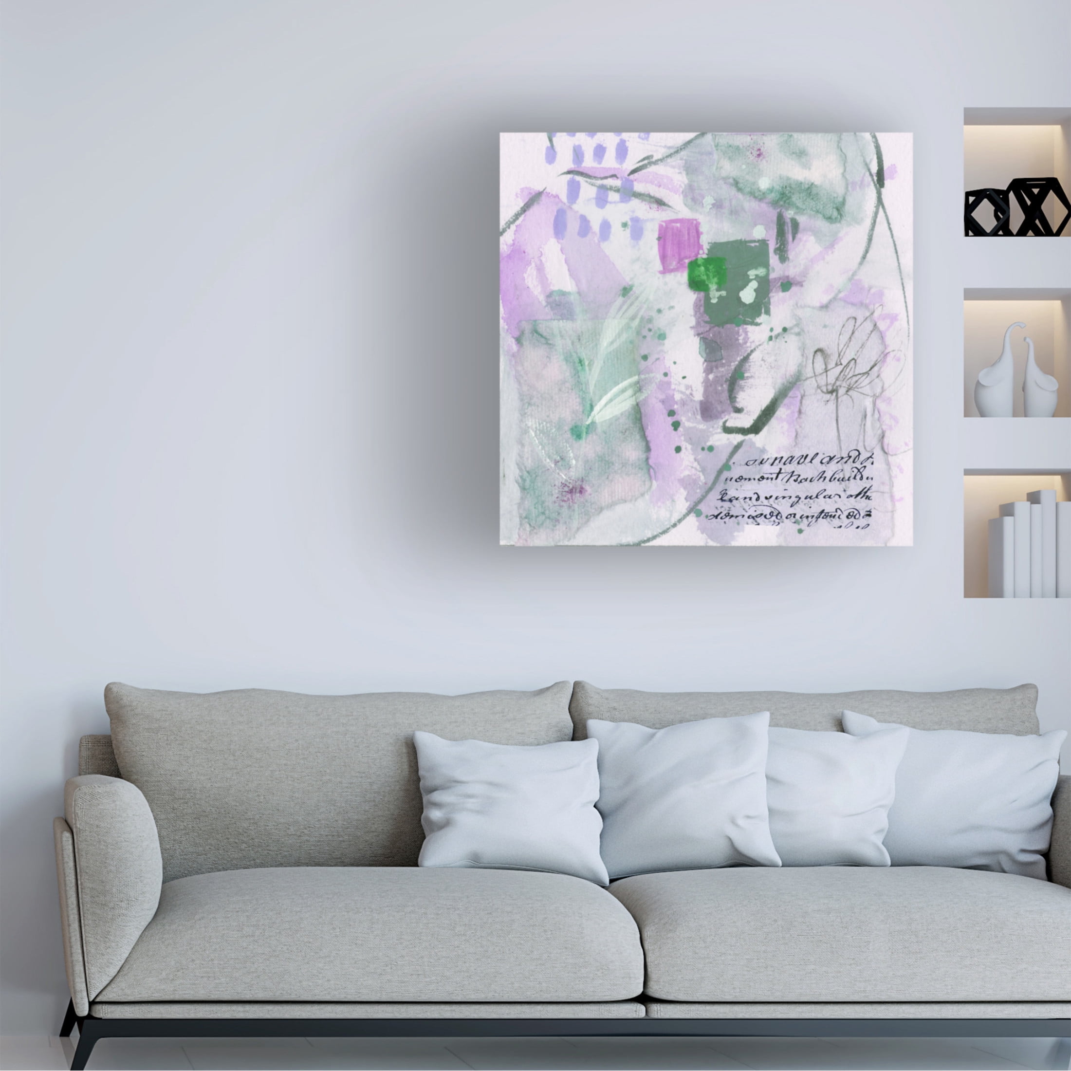 Trademark Fine Art Melissa Wang Mindscape II Canvas Wall Art