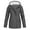 P-Dark Gray, variant on 2025 Women's Vintage Midi Long Trench Coat Jean Jacket Loose Fit 2X Down Jacket Double Breasted Denim Jacket Women Windbreaker Trench Coat with