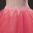 thumbnail image 4 of Telankuip Candy Colors Tutu Skirts for Women 2025 50s Vintage Layered Ballet Bubble Dance Skirt for Party Lightweight Comfy Irregular Hem Mini Short Dress Pink XL, 4 of 5