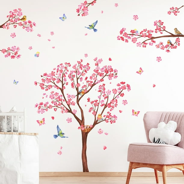 Arte de pared con diseño personalizado, calcomanías de mariposas para despegar y pegar para dormitorios de ensueño, almohadas decorativas de algodón PP de alta calidad para la decoración de la pared