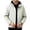 Beige, variant on Mens Softshell Jackets Windproof Drawstring Hooded Long Sleeve Full Zipper Fashion Casual Jacket with Pockets Beige S