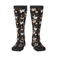 thumbnail image 2 of Lsque Lilies Flowers Printed Crew Socks Men's Women's LightWeight Thin Casual Calf Socks ,Knee High Socks,Cotton Socks, 2 of 9