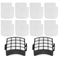 thumbnail image 2 of Bgsha Éléments Filtrants Durables pour Aspirateurs shark Modèle AZ3000 Lot de 10, 2 of 9