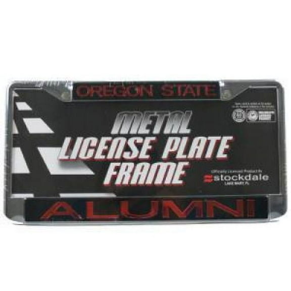 Oregon State Beavers Metal Alumni Inlaid Acrylic License Plate Frame