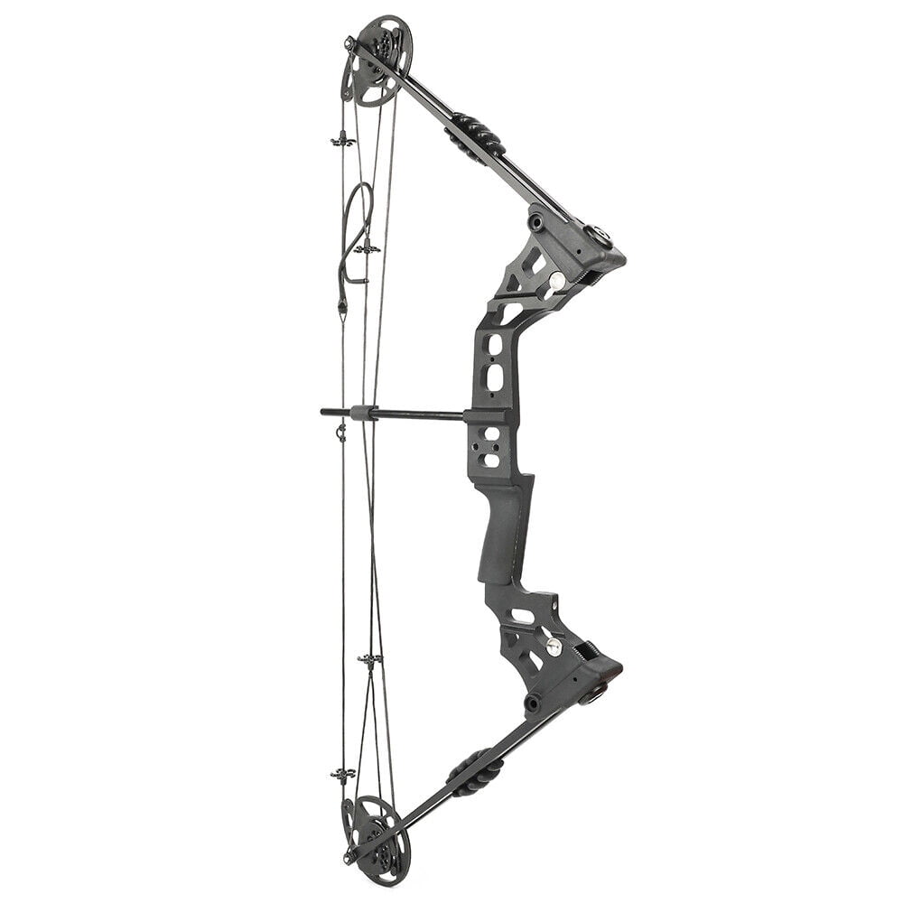 X8 Archery Compound Bow Bag Arrow Set 20-70lb Adjustable Bow Hunting 320FPS RH/LH（Only Black Bow RH）