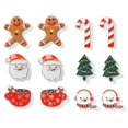 thumbnail image 1 of Set de pendientes navideños Joiigaem para mujer (6 pares), 1 of 7