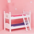 thumbnail image 2 of Litera convertible de madera para muñecas Olivia's Little World, 2 of 9