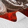thumbnail image 5 of Castle Fairy Grunge Motocross Bike Twin Quilt Set,Intense Off-Road Graphic Twin Coverlet Set,Black Red, 5 of 7