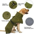 thumbnail image 4 of UOSIA Dog Winter Jacket Raincoat Waterproof Windproof Reflective Coat with Warm Insulation, 4 of 6