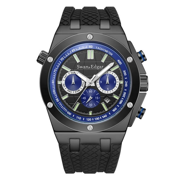 Limited Edition Swan & Edgar Hand Assembled Pioneer Automatic Blue