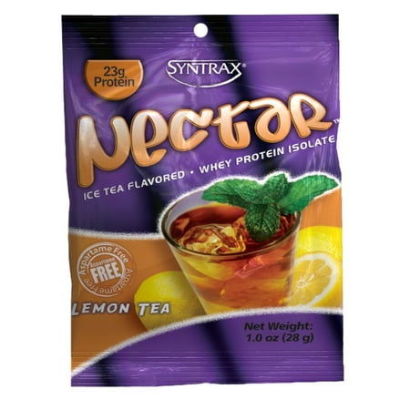 Nectar Grab N' Go Lemon Tea Syntrax 12 Packet