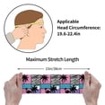thumbnail image 7 of Wukai Hawaii Palms Sports sweatband,Men & Women Sweatband Headband for Running, Cross Training, Racquetball, Working Out, 7 of 7