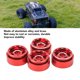 thumbnail image 3 of Llantas de rueda Beadlock para Coche RC, llantas de Aleacio de aluminio de 4 pianas, pianas de repuesto Mejoradas para Coches RC 1/18, 3 of 7