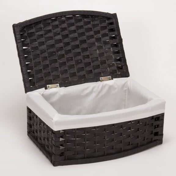 Household Essentials Paper Rope Curved Basket