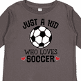 thumbnail image 4 of Inktastic Soccer Sports for Kids Boys or Girls Long Sleeve Toddler T-Shirt, 4 of 5