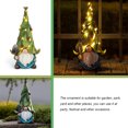 thumbnail image 4 of Toystoory Estatua de dibujos animados ornamento jardín al aire libre luz Solar bola estatua resina muñeca sin rostro arte adorno artesanal para fiesta Iluminación y accesorios Zylinder Toystoory HA006300-04B, 4 of 6