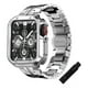 thumbnail image 1 of Correa Para Apple Watch Eslabon Acero Inox +funda Tipo Metal, 1 of 8