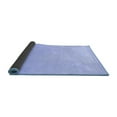 thumbnail image 2 of Ahgly Company Indoor Rectangle Solid Blue Modern Area Rugs, 7' x 9', 2 of 4