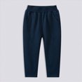 thumbnail image 2 of Gibobby Boys Pants Toddler Pants Sweatpants 2T 3T 4T 5T 6T 7T Boys Soft Joggers Athletic Pull On Sweat Pants With Pockets For Kids Clothes Boys Athletic Pants(2-3 Years,Dark Blue), 2 of 4
