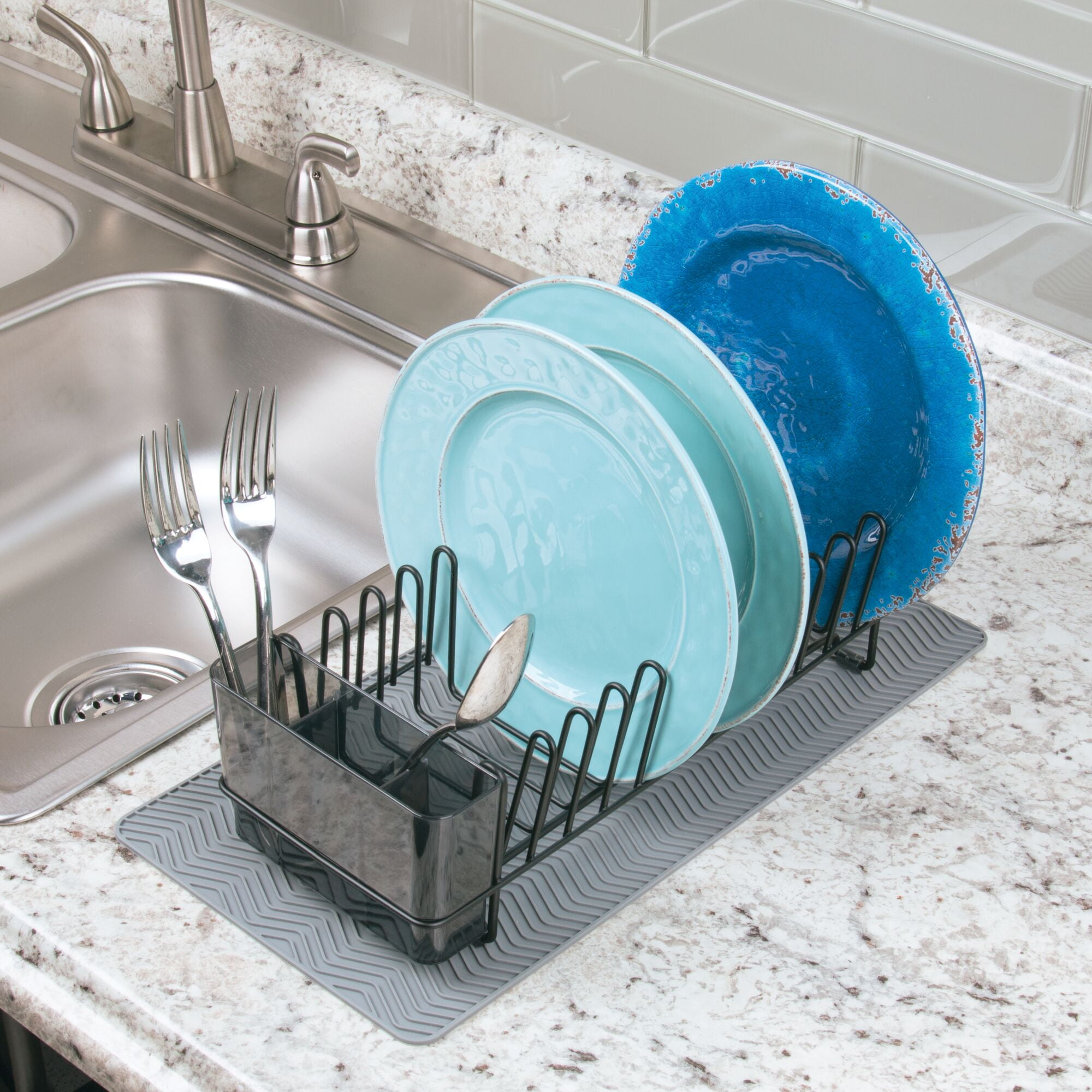 Dish and Drying Racks for Sink Organization I mDesign