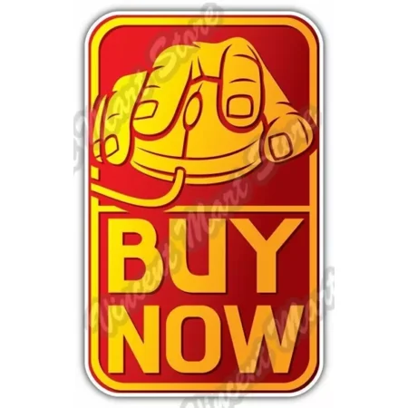 DOPASTICKER Online Shopping Hand On Mouse Buy Gift Idea Car Sticker Decal Phone Decal Water Bottle Stickers Cars Stickers Water Bottle Stickers For Kids