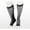 Black, variant on Juzo 2101 Naturally Sheer Open Toe Knee Highs - 20-30 mmHg Reg Beige III
