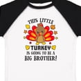 thumbnail image 4 of Inktastic This Little Turkey is Going to Be a Big Brother Boys Toddler T-Shirt, 4 of 5
