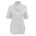 thumbnail image 1 of Dennys - Chaqueta entallada de manga corta de chef/cocinero para mujer (Paquete de 2) (Blanco) Dennys UTBC4307_white, 1 of 1