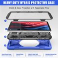 thumbnail image 5 of XYX Case for Lenovo Tab M11 11 inch 2024/Xiaoxin Pad 2024 with 360 Degree Rotating, Hand Strap, Shoulder Strap, Blue, 5 of 7