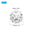 thumbnail image 2 of Uxcell 10mm Rhinestone Clay Beads, Pave Crystal Disco Rhinestone Bead for DIY Jewelry Making Bracelet, Multicolor 50Pcs, 2 of 6